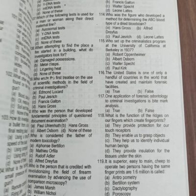 Criminology MCQs by Ashiq Awan ilmi CSS Essentials - Image 6