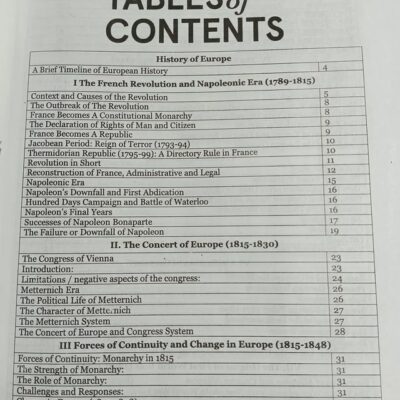 European History by Mirza Ehtesham Ali Baig and Aamer Shahzad HSM - Image 2
