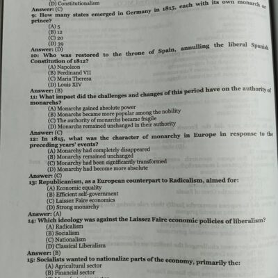 European History by Mirza Ehtesham Ali Baig and Aamer Shahzad HSM - Image 9