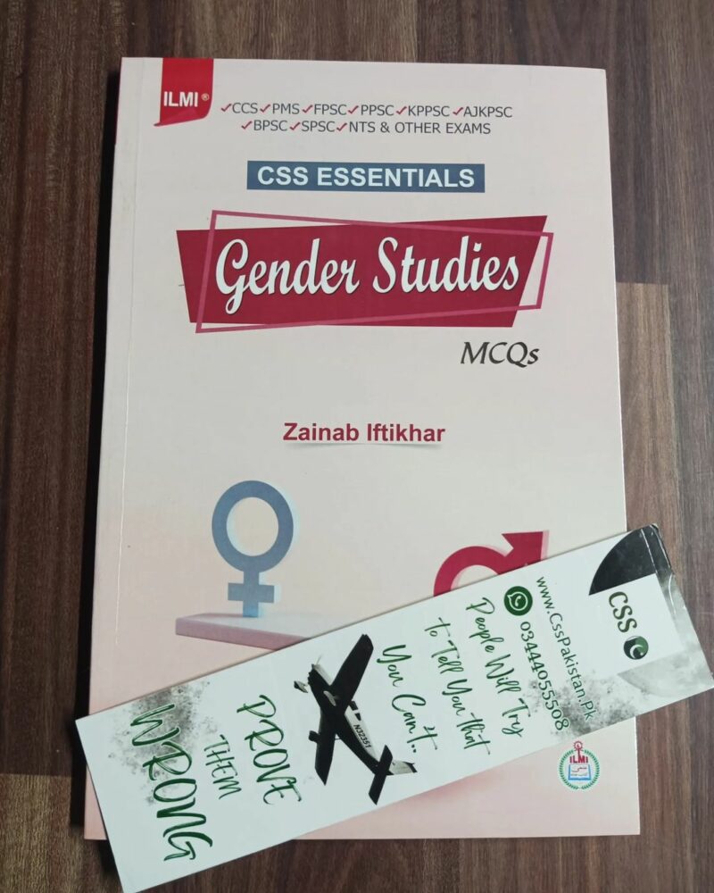 Gender Studies Objective MCQs by Zainab Iftikhar ilmi CSS Essentials