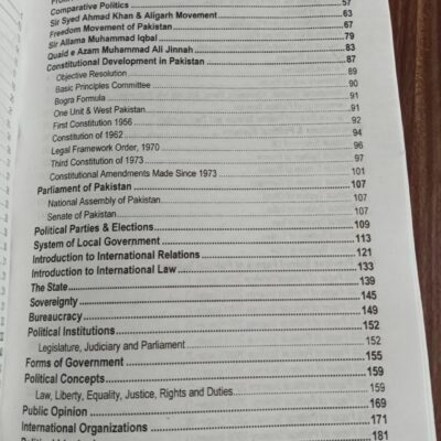 Political Science MCQs by Rai M Iqbal Kharal ilmi CSS Essentials - Image 3