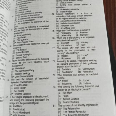 Political Science MCQs by Rai M Iqbal Kharal ilmi CSS Essentials - Image 7