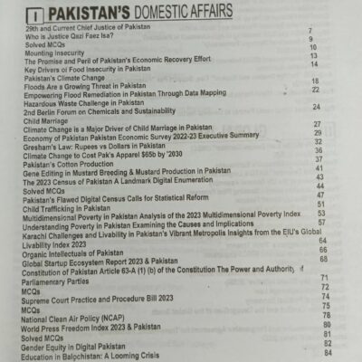 World Current Affairs 2024 by Aamer Shahzad HSM - Image 2