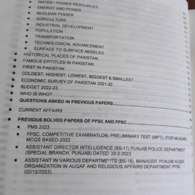 Comprehensive General Knowledge GK MCQs by Ch Ahmad Najib Caravan - Image 7