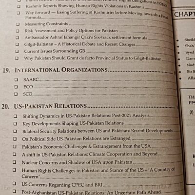 A Compendium of Pakistan Affairs by Dr. Ahmad Hassan Chatha JWT - Image 10