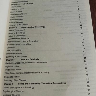 Criminology for CSS by Nasir Khan Advanced Publishers - Image 2
