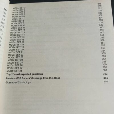 Criminology for CSS by Nasir Khan Advanced Publishers - Image 6