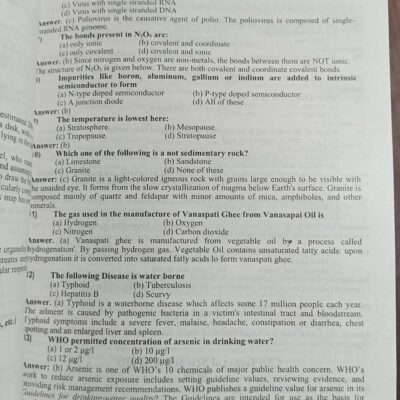 CSS Compulsory Subjects Solved Past Papers MCQs (1991-2024) (34 Years) by HSM - Image 8