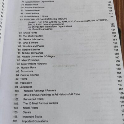 General Knowledge GK Objective One Liner by Dr. Iqra Imtiaz Advanced Publishers - Image 4