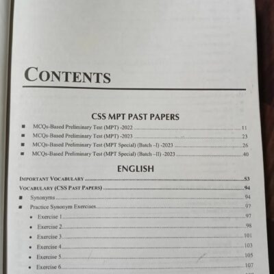 CSS MPT Question Bank by Adnan Bashir and Qamar Ali JWT - Image 2