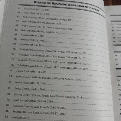 Big Book of PPSC Solved Past Papers and Model Papers by JWT - Image 5