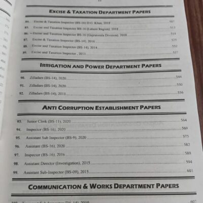 Big Book of PPSC Solved Past Papers and Model Papers by JWT - Image 6