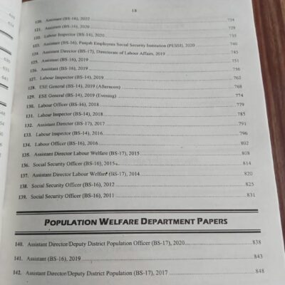 Big Book of PPSC Solved Past Papers and Model Papers by JWT - Image 8