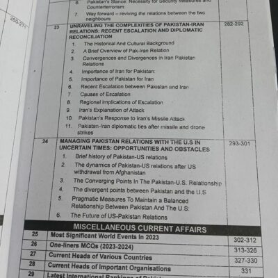 Dynamic Current Affairs 2024 by Aftab Umrani and Shahan Yar M. Caravan - Image 10