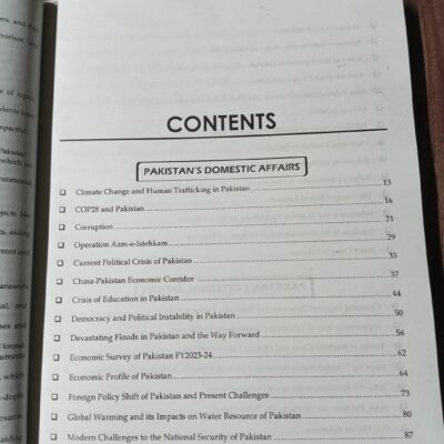 To The Point Current Affairs 2024 Edition by Waseem Riaz Khan JWT - Image 2