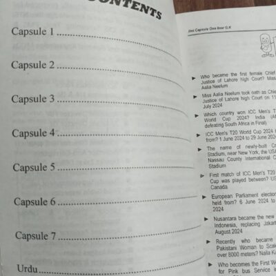 Ilmi One Liner Capsule: General Knowledge in English by Rai Mansab Ali - Image 2