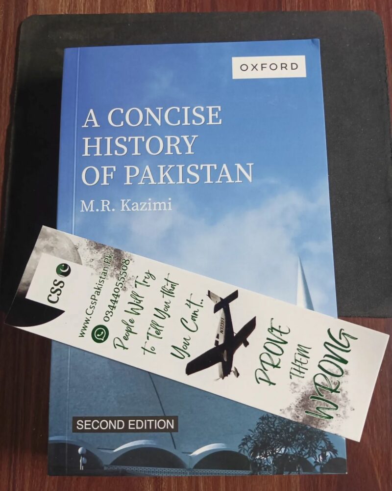A Concise History of Pakistan by M.R. Kazimi Oxford