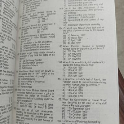 Pakistan Affairs MCQs by Rai M. Iqbal Kharal ilmi CSS Essentials - Image 6