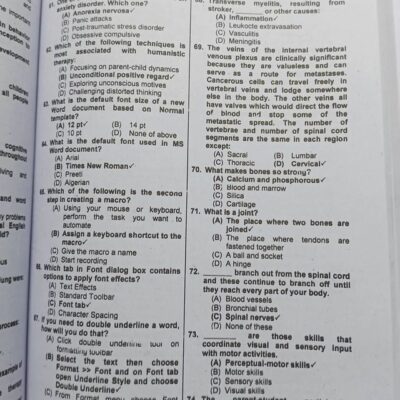 PPSC Solved Original Model Papers by Dogar Unique Publishers - Image 7