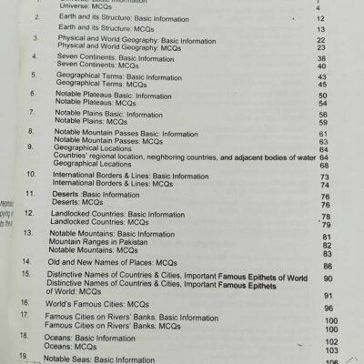 Spectrum of General Knowledge GK MCQs by M. Imtiaz Shahid Advanced - Image 2