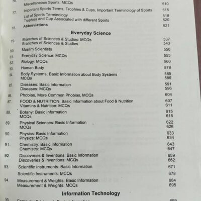 Spectrum of General Knowledge GK MCQs by M. Imtiaz Shahid Advanced - Image 6