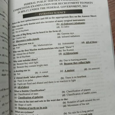 CSS Compulsory Subjects Solved Past Papers MCQs (2000-2024) by JWT - Image 9