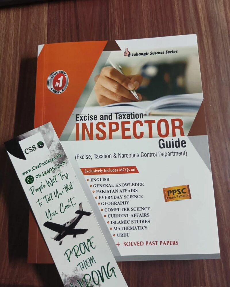 Excise and Taxation Inspector Guide by JWT