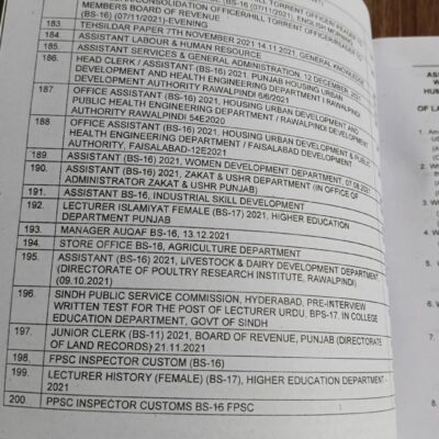 Model and Original Papers of PPSC by M. Sobhan Chaudhry Caravan Edition 2024-25 - Image 7