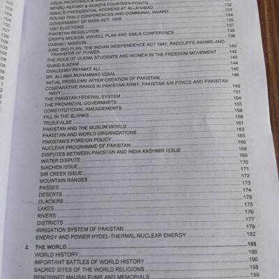 Encyclopedia of General Knowledge GK Subjective by M. Soban Ch. and Ch. Ahmed Najib Caravan - Image 8