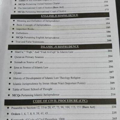 Lecture Notes on Law GAT and SEE Law by Sir Umar Latif National Academy Lahore - Image 3
