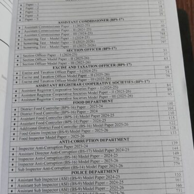 Sindh Public Service Commission SPSC MCQs Guide by M Sohail Bhatti - Image 2