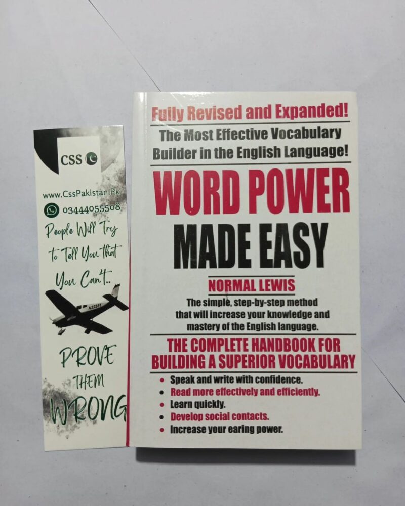 Word Power Made Easy by Norman Lewis