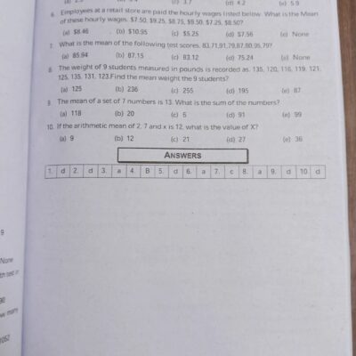 General Mathematics and Ability GMA For CSS by Sabir Hussain and Rabia Saleem Study River Publications - Image 10