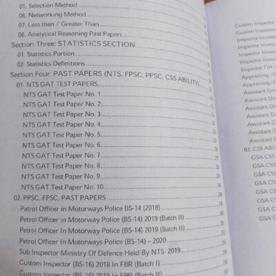 General Mathematics and Ability GMA For CSS by Sabir Hussain and Rabia Saleem Study River Publications - Image 3