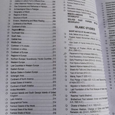 Lighthouse Short Notes, One Liners and Past Papers for PPSC by Chaudhary Shoaib Ahmad Warraich - Image 5