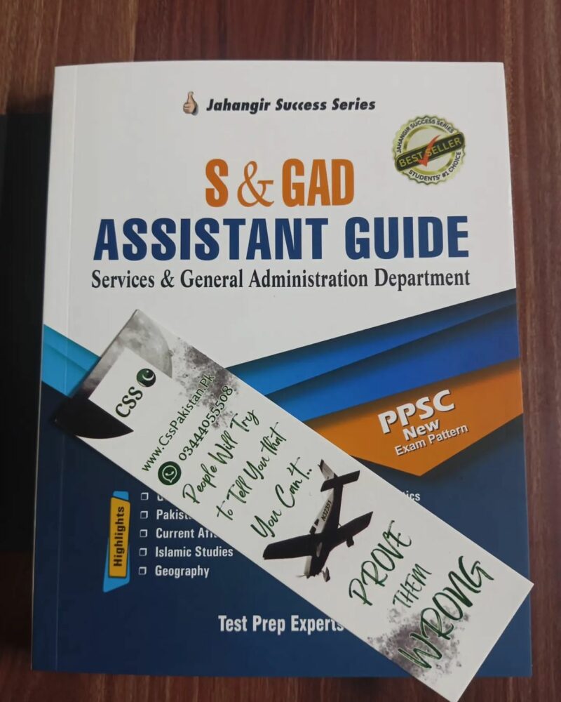 Services and General Administration Department (S and GAD) Assistant Guide by JWT