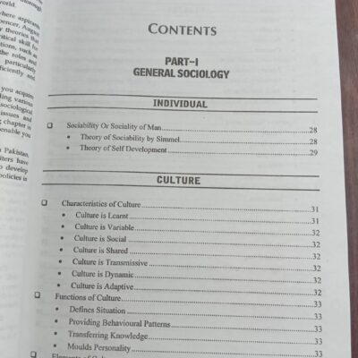 Sociology by Amal Sajjad and Jawad Tariq JWT - Image 2