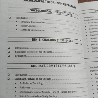 Sociology by Amal Sajjad and Jawad Tariq JWT - Image 7