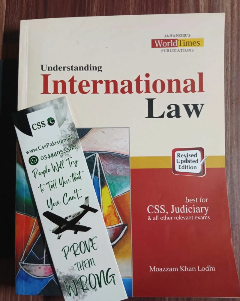 Understanding International Law by Moazzam Khan Lodhi JWT