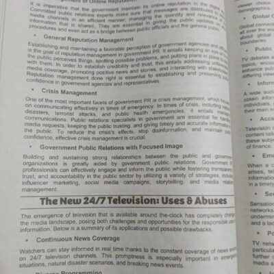 Journalism and Mass Communication by Muneeba Nawaz Khan NOA - Image 15