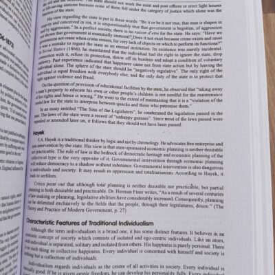 Political Theory by Dr. Vidya Dhar Mahajan | Revised Edition 2025 | - Image 4