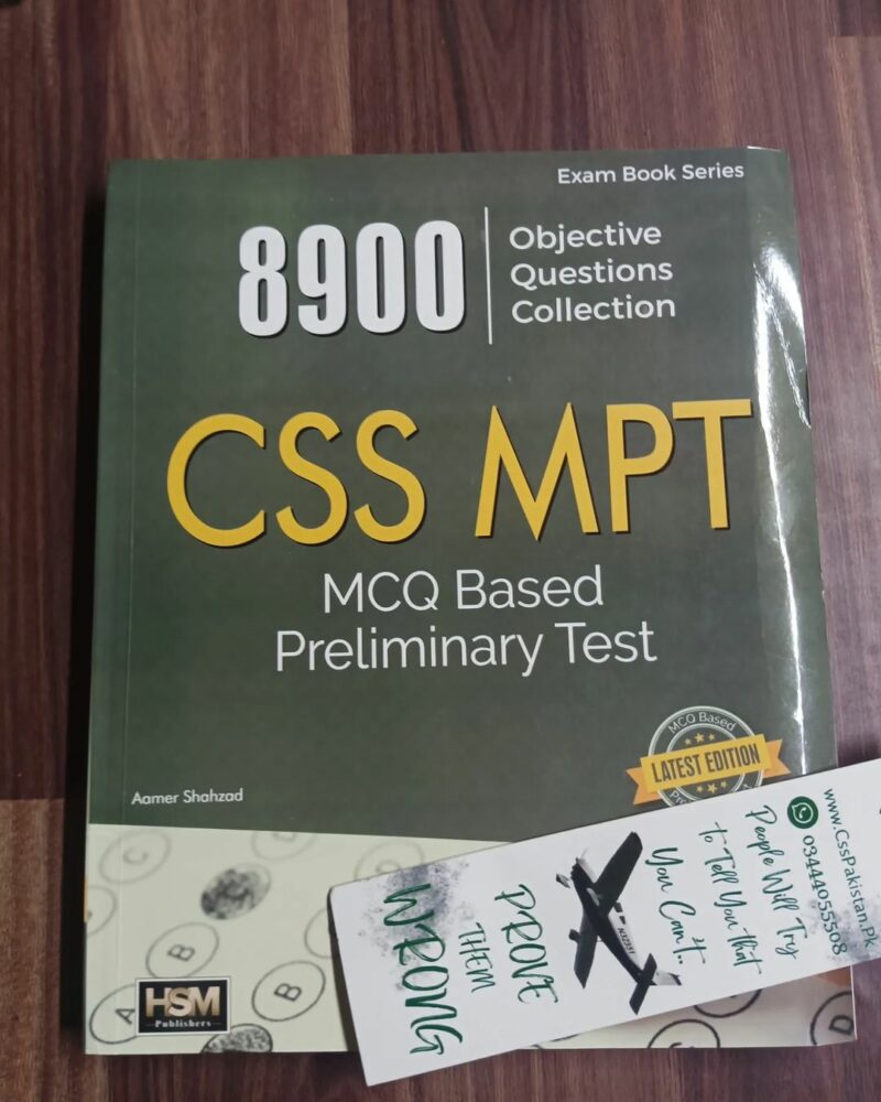 Css Mpt (Mcqs Based) By Aamer Shahzad