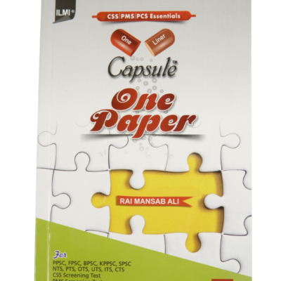 Capsule One Paper By Rai Mansab Ali - Image 2