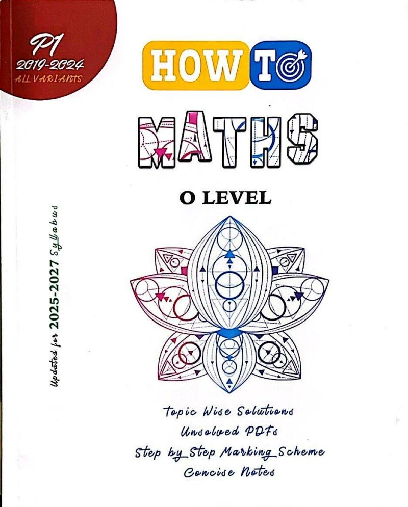 How to Maths O Level Topic Wise Solutions Unsolved PDFs by Azeem Publishers