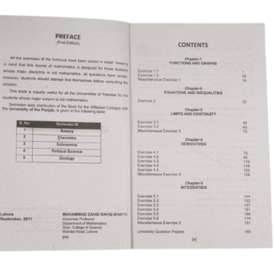 Elementary Mathematics-II (3Rd Edition) By Z.R. Bhatti - Image 3