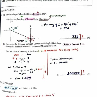 How to Maths O Level Topic Wise Solutions Unsolved PDFs by Azeem Publishers - Image 8