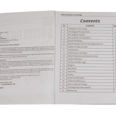 Sociology-1(Law 5 Years) By M. Akram Afaq Rana - Image 3