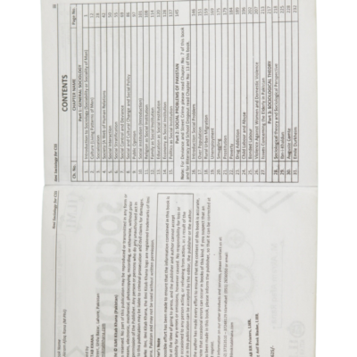 Sociology (Latest Syllabus) By M.Akram Afaq Rana - Image 2