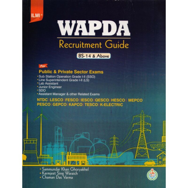 Wapda Recruitment Guide By Karmjeet Sing Waraich, Sammundar Khan, Chaman Das Varma