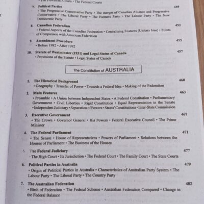 World Constitutions: A Comparative Study by Vishnoo Bhagwan - Image 8